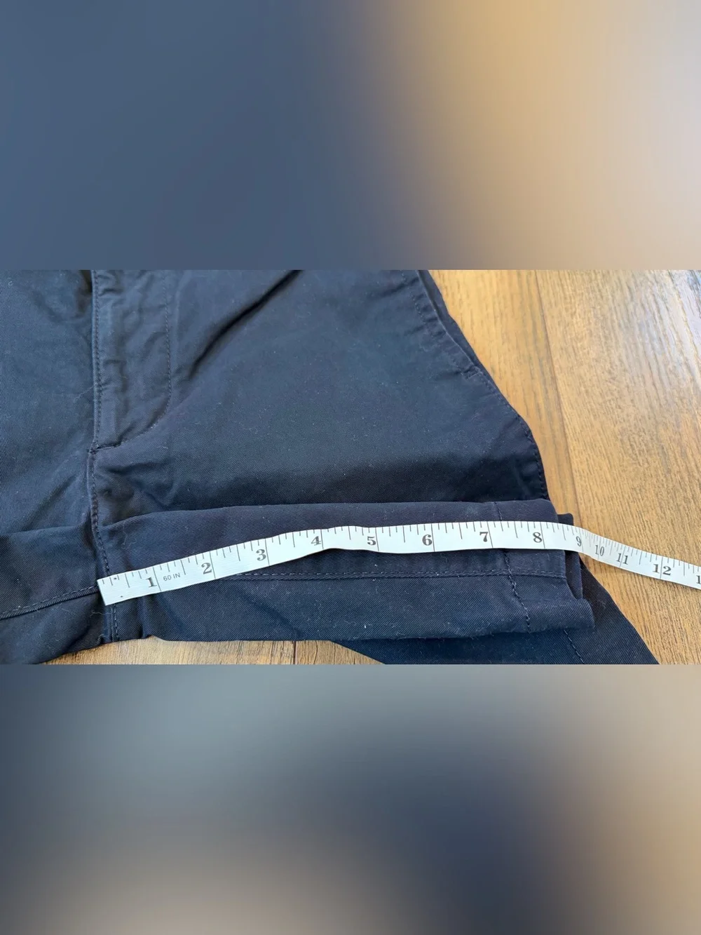 Gap Kids Boys Twill Uniform Shorts, Size 16, Navy Blue, NEW